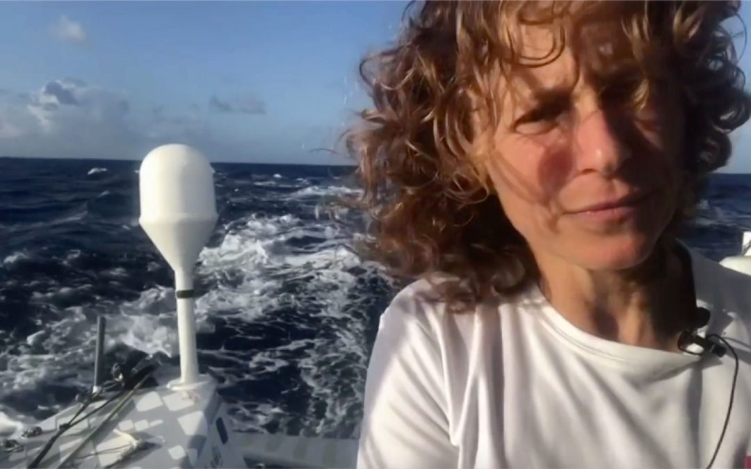 Le balcon arrière de l&rsquo;IMOCA MASCF a été arraché